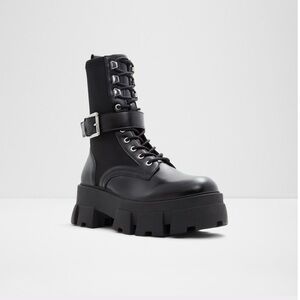 Aldo (Size 9) chunky lug sole combat boots (New No Tag)